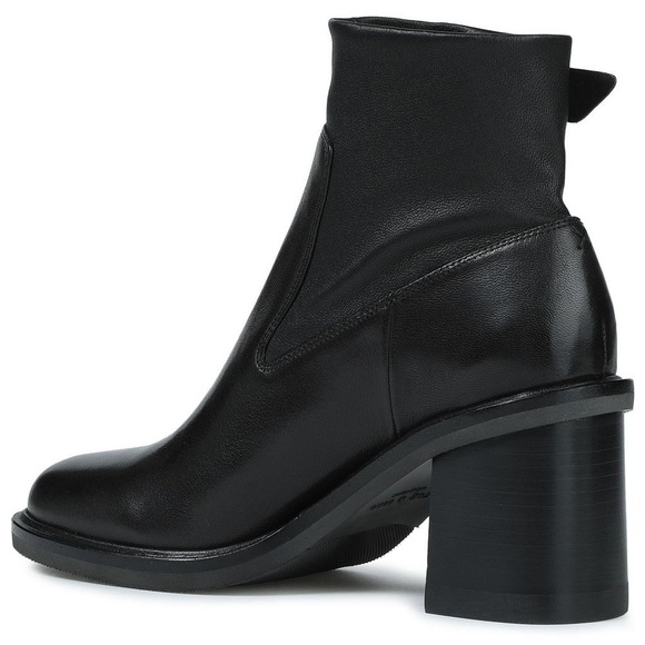 RAG & BONE Soren leather ankle boots Block Heel Sz 36/6M - Picture 4 of 12